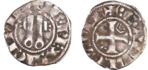 Comté d'Anjou - Charles de Valois - Denier
