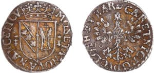 Lorraine - Duché de Lorraine - Charles et Nicole - Gros 1625 (Nancy) Lorraine - Duché de Lorraine - Charles et Nicole - Gros 1625 (Nancy)