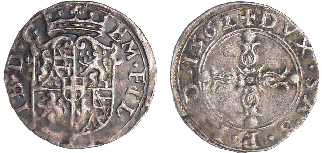 Savoie - Emmanuel Philibert - Sol du 3ème type - 1576 T (Turin) Savoie - Emmanuel Philibert - Sol du 3ème type - 1576 T (Turin)