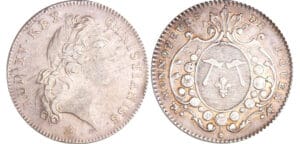 Louis XV (1715-1774) - Jeton en argent - Monnayeur de Rouen Louis XV (1715-1774) - Jeton en argent - Monnayeur de Rouen