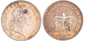 Louis XV (1715-1774) - Jeton en argent - Syndics généraux 1737 Louis XV (1715-1774) - Jeton en argent - Syndics généraux 1737