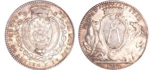Jeton en argent - Jean-Baptiste Gellée de Premion maire de Nantes 1756 Jeton en argent - Jean-Baptiste Gellée de Premion maire de Nantes 1756