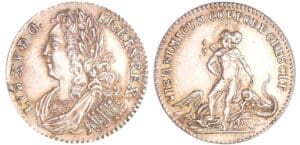 Louis XV (1715-1774) - Jeton de Nuremberg Louis XV (1715-1774) - Jeton de Nuremberg