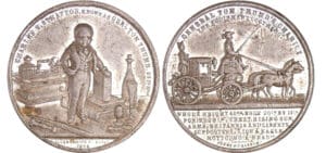 Grande-Bretagne - Medaille - Général Charles S. Stretton "Tom Pouce"