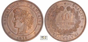 Troisième République (1871-1940) - 10 centimes Cérès 1879 A (Paris)
