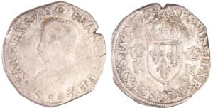 Charles IX (1560-1574) - Teston - 4ème type - 1566 L (Bayonne) Charles IX (1560-1574) - Teston - 4ème type - 1566 L (Bayonne)