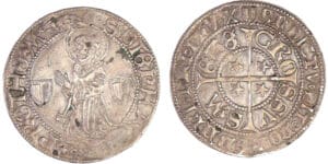 Les trois évêchés - Metz - Gros d'argent Les trois évêchés - Metz - Gros d'argent