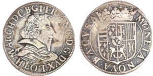 Lorraine - Comté de Slam - François II - Teston 1629 (Nancy) Lorraine - Comté de Slam - François II - Teston 1629 (Nancy)