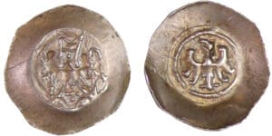 Alsace - Strasbourg - Monnaie épiscopale - Denier (1138-1284)
