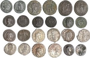 Romain - Lot de 12 monnaies Romain - Lot de 12 monnaies