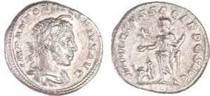 Elagabal - Denier (221-222, Rome) Elagabal - Denier (221-222, Rome)