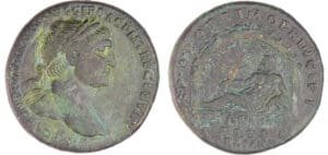 Trajan - Sesterce (104-110, Rome) - Le Fleuve Trajan - Sesterce (104-110, Rome) - Le Fleuve