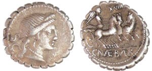 Naevia - Denier (79 av. J.-C.)
