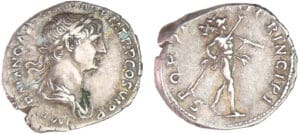 Trajan - Denier (112-117, Rome) - Mars Trajan - Denier (112-117, Rome) - Mars
