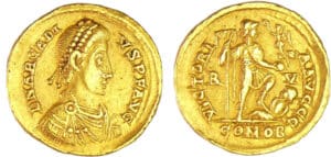 Arcadius - Solidus (395-402, Ravenne) Arcadius - Solidus (395-402, Ravenne)
