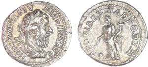 Macrin - Denier (217-218, Rome) - La Providence Macrin - Denier (217-218, Rome) - La Providence