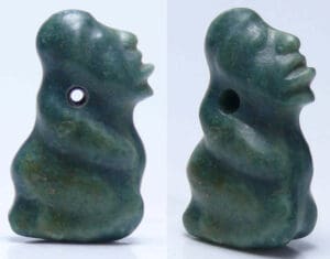 Précolombien - Maya - Guatemala - Statuette en pierre - 500/900
