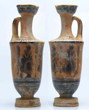 Grèce - Lécythe en terre cuite - 500 av. J.-C.