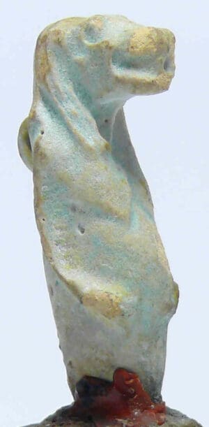 Egypte - Amulette en fritte de la déesse Touéris - Basse époque - 663/332 av. J.-C. (26ème-30ème dynastie)