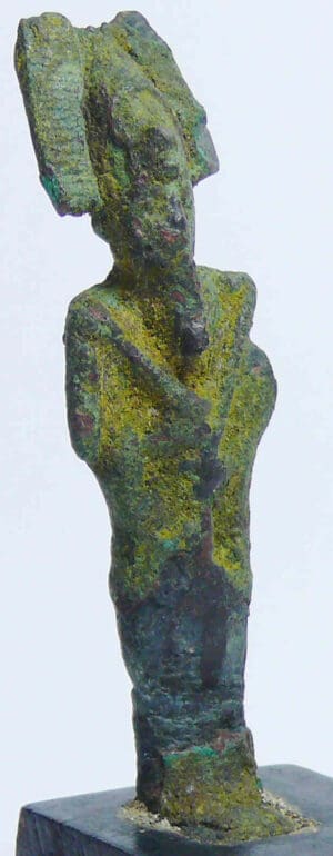 Egypte - Statuette du dieu Osiris en bronze - Basse époque - 663/332 av. J.-C. (26ème-30ème dynastie)
