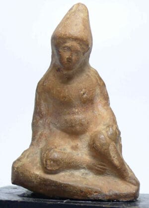 Romain - Statuette de jeune homme en terre cuite - 100/300