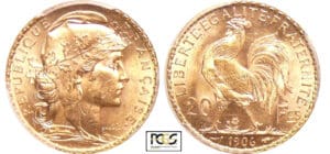 Troisième République (1871-1940) - 20 francs Marianne 1906 A (Paris) Troisième République (1871-1940) - 20 francs Marianne 1906 A (Paris)