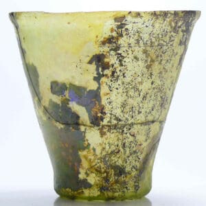 Romain - Gobelet en verre irisé - 200/400