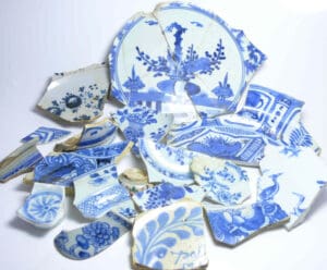 Flandre - Lot de 18 morceaux de porcelaine - 16ème/18ème siècle
