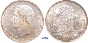 Belgique - Léopold 1er (1831-1865) - 5 francs 1849 Belgique - Léopold 1er (1831-1865) - 5 francs 1849
