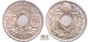 Troisième République (1871-1940) - 25 centimes Lindauer - 1924 Troisième République (1871-1940) - 25 centimes Lindauer - 1924