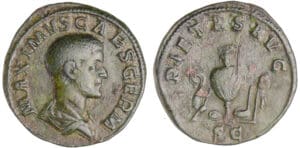Maxime - Sesterce (236-238, Rome) Maxime - Sesterce (236-238, Rome)