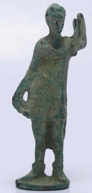 Romain - Bronze représentant un homme - 100/200