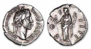 Antonin le Pieux - Denier (149/50, Rome) - La Paix