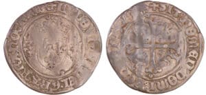 Louis XII (1498-1514) - Demi gros du roi - Lyon