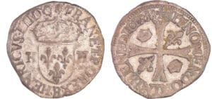Henri III (1574-1589) - Douzain - 1er type - 1578 B (Rouen)