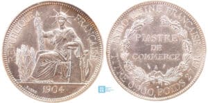 Indochine - Piastre 1904 A Indochine - Piastre 1904 A