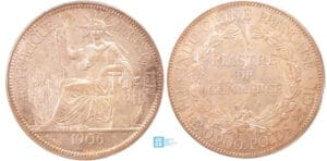 Indochine - Piastre 1906 A Indochine - Piastre 1906 A