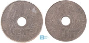 Indochine - 1 cent lotus 1941 Indochine - 1 cent lotus 1941
