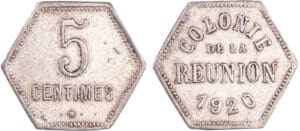 Réunion - 5 centimes 1920