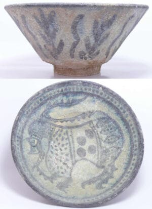 Empire islamique - Anatolie-Iran - Grand bol seljoukide. 1200-1300 ap. J.-C. Empire islamique - Anatolie-Iran - Grand bol seljoukide. 1200-1300 ap. J.-C.