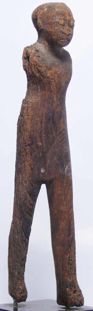 Egypte - 3ème période intermédiaire - personnage en bois - 1069-664 av. J.-C. (21ème-25ème dynastie)