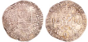 Brabant - Philippe IIII - Patagon 1636 (Anvers)