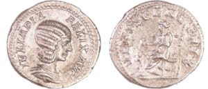 Julia Domna - Denier - (200, Rome) - Vénus assise