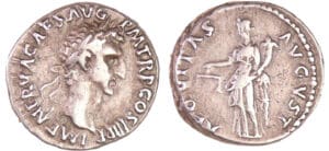 Nerva - Denier (96, Rome) - L'Equité
