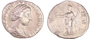 Lucille - Denier (166-169, Rome) - Vénus