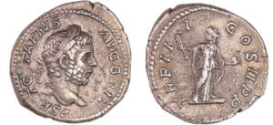 Géta - Denier - (211, Rome) - La Providence
