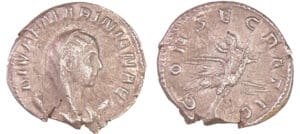 Mariniane - Antoninien (253-254, Rome) - Paon