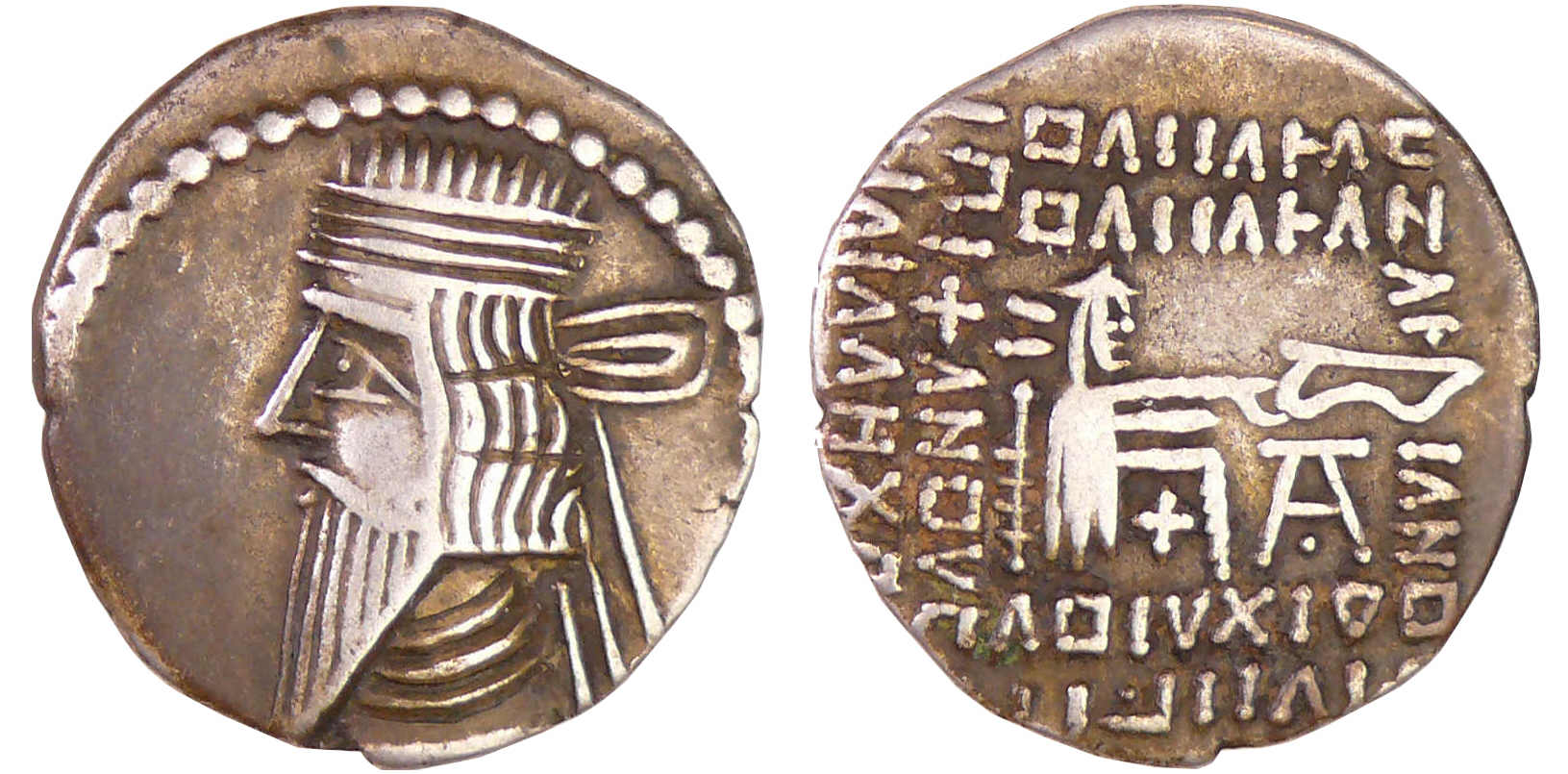 Parthe - Vologases III (105-147 ap. J.-C.) - Tétradrachme Parthe - Vologases III (105-147 ap. J.-C.) - Tétradrachme