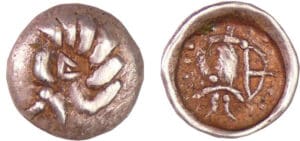 Asie centrale - Skythians - Bahae, période des Atala - Obole (250-130 av. J.-C.)