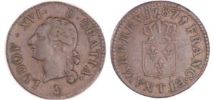 Louis XVI (1774-1792) - Liard - 1787 T (Nantes)